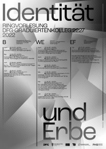 Poster der Ringvorlesung 2022