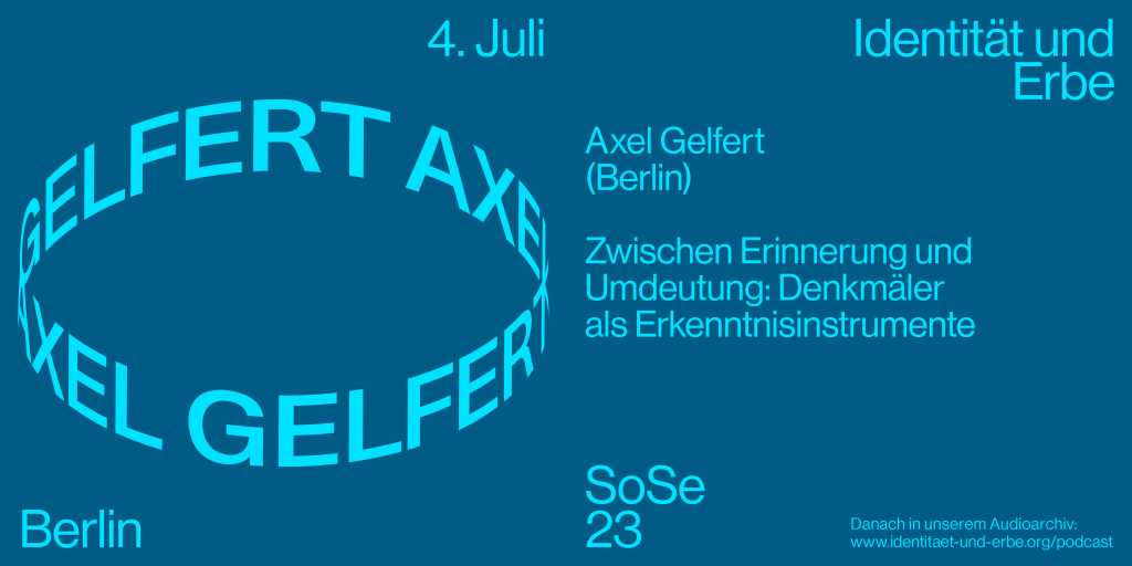Axel Gelfert (Berlin): Zwischen Erinnerung und Umdeutung